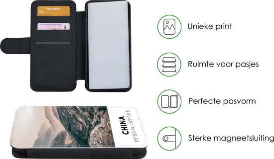 Bookcase téléphone iPhone 11 Pro Max Bookcase - Chine - Montagnes - Asie - Été - Avec compartiments - Étui portefeuille avec fermeture magnétique