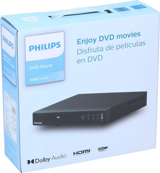 Philips TAEP200/12 - DVD-speler (2000 series) met CD-ondersteuning  (geschikt voor DivX... | bol.com