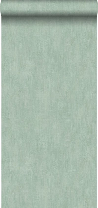 ESTAhome behang geschilderd effect celadon groen - 148734 - 0,53 x 10,05 m
