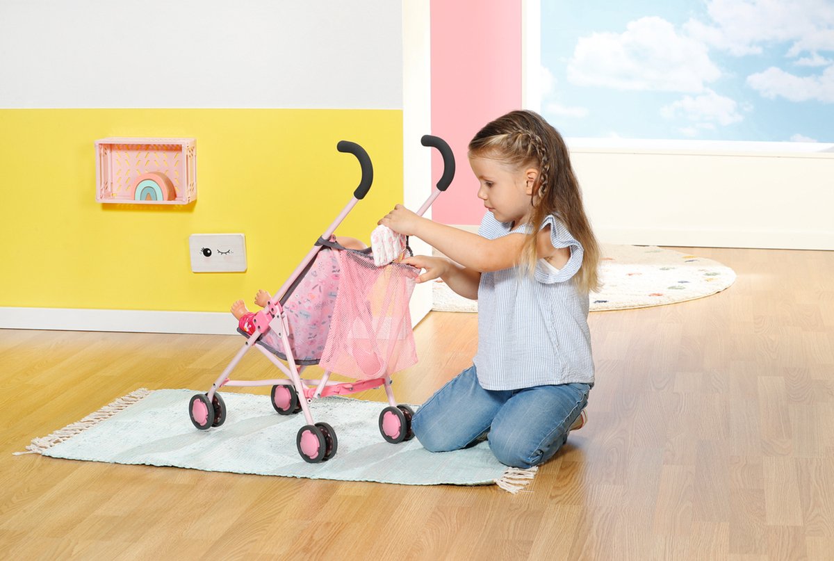 BABY born wandelwagen met tas - Poppenwagen — afbeelding 3