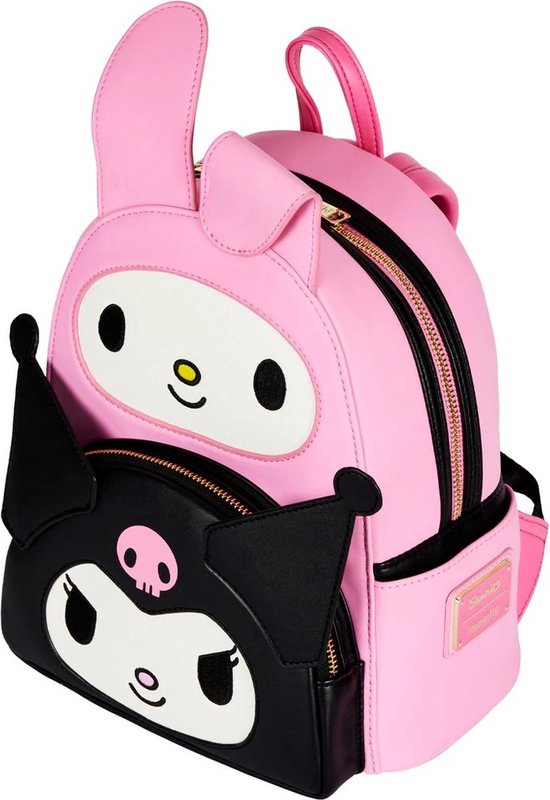 Loungefly Sanrio My Melody & Kuromi Double Pocket Mini Backpack