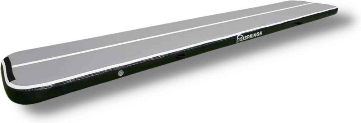 12SPRINGS Airtrack 300 - W100 Plus - 300 x 100 cm - Zwart