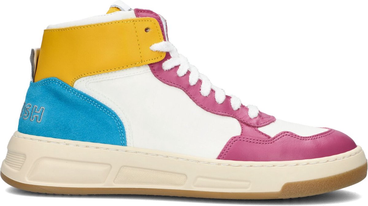 Womsh Super Hoge sneakers - Leren Sneaker - Dames - Multi - Maat 37