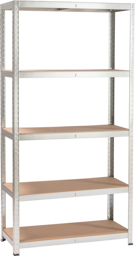 Sencys Storage Rack - Acier Galvanisé - Réglable - 5 couches - 200kg par  couche -... | bol.com