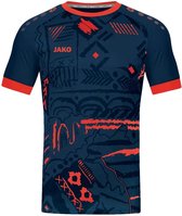 Jako - Shirt Tropicana MC - Navy Voetbalshirt Kids-140