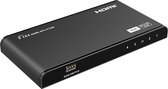 HDMI splitter - 4x HDMI female - 4K@60Hz - Zwart - Allteq