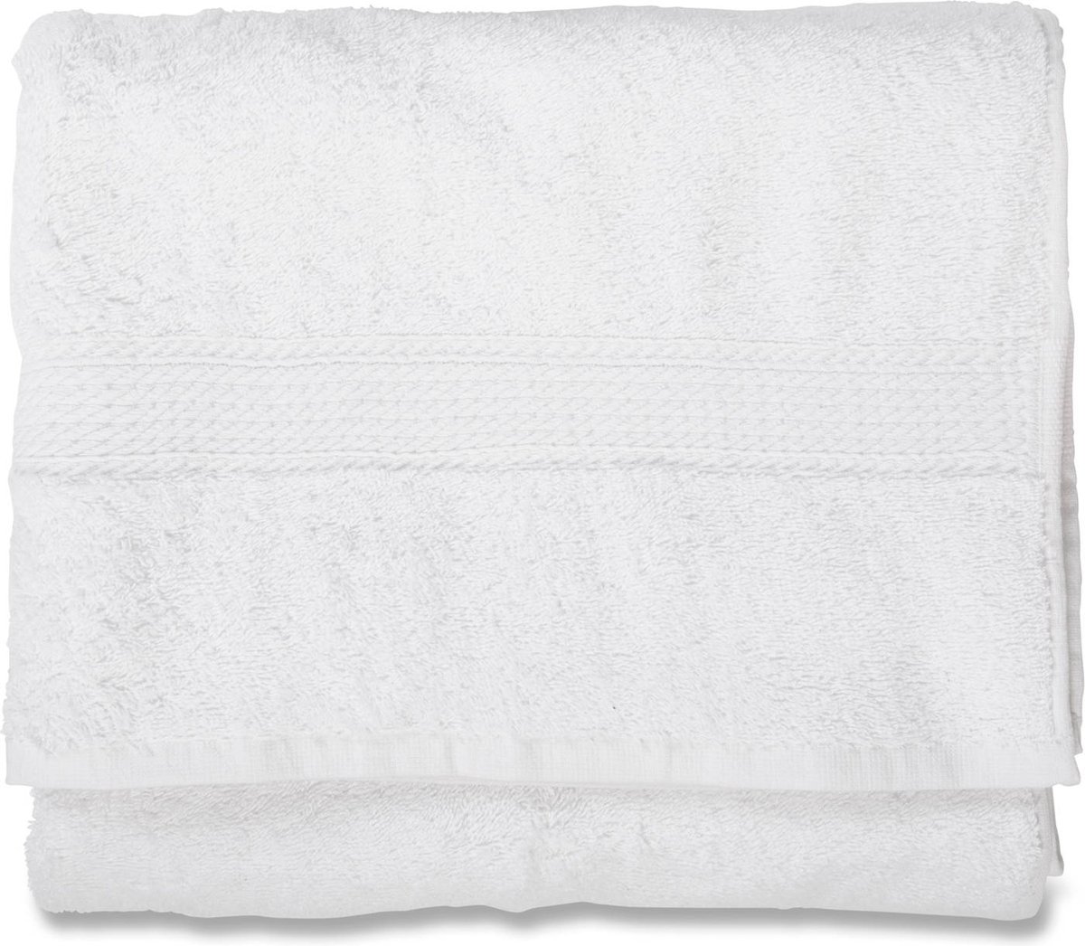 Blokker handdoek 500g - wit - 70x140 cm