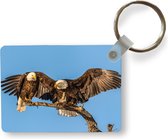 Porte-clés - Vogel - Branches - Aigle - Rapaces - Ciel - Distribution de cadeaux - Plastique