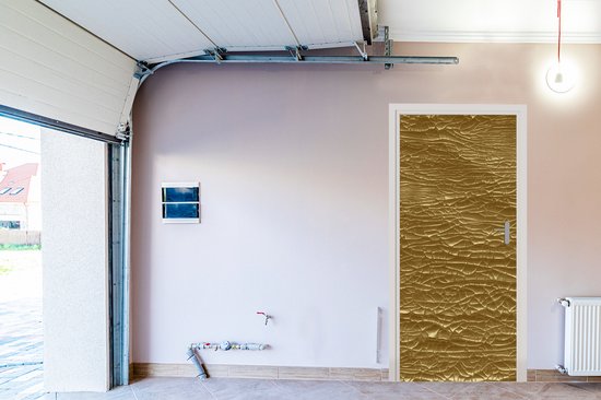 Sticker de porte Goud - Feuille d'or - Luxe - 80 x 205 cm - Affiche de porte
