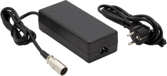 TranzX CH-02 - Elektrische fietsoplader - 36V - 2A - 5-pins van TranzX — afbeelding 3