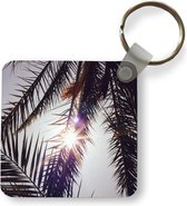 Porte-clés - Cadeaux - Feuilles de palmier - Soleil - Été - Plastique