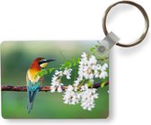 Porte-clés - Vogel - Guêpier - Fleurs - Cadeaux à distribuer - Plastique