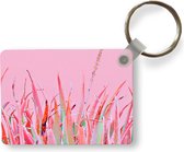 Porte-clés - Été - Plantes - Pastel - Cadeaux à distribuer - Plastique