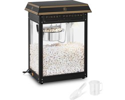 Popcornmachine - zwart en goud - Royal Catering Image