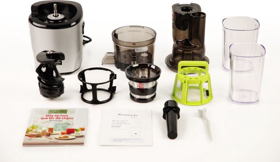 Kuvings Revo830 - Slowjuicer - Dual Big Mouth - Zwart