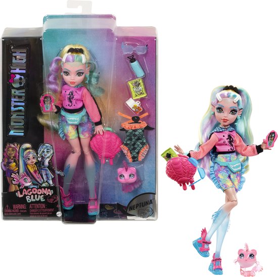 Monster High Lagoona Blue Doll With Pet And Accessories | bol.com