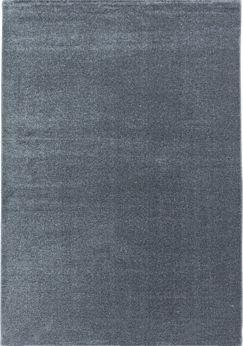 Laagpolig vloerkleed - Smoothly Grijs 80x150cm