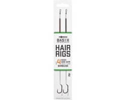 Korda Basix Hair Rigs Wide Gape Barbless #8 van Merkloos — afbeelding 5