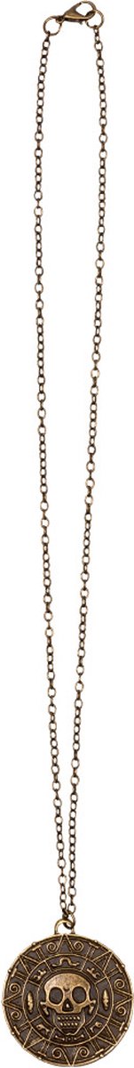 Boland - Ketting Piratenamulet - Volwassenen - Unisex - Piraat - Piraten
