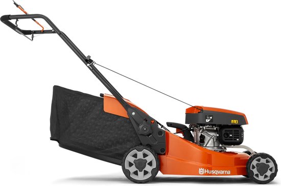 Husqvarna LC 247S benzinegrasmaaier - 2,2 kW motor, 47 cm maaibreedte, wielaandrijving, 55 liter opvangbak, centrale hoogteverstelling, robuust composiet chassis - ideaal voor middelgrote tot grote tuinen