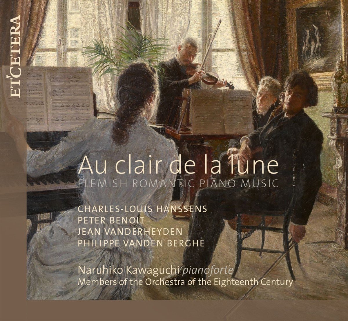 Naruhiko Kawaguchi - Au Clair De La Lune, Flemish Romantic Piano Music (CD)