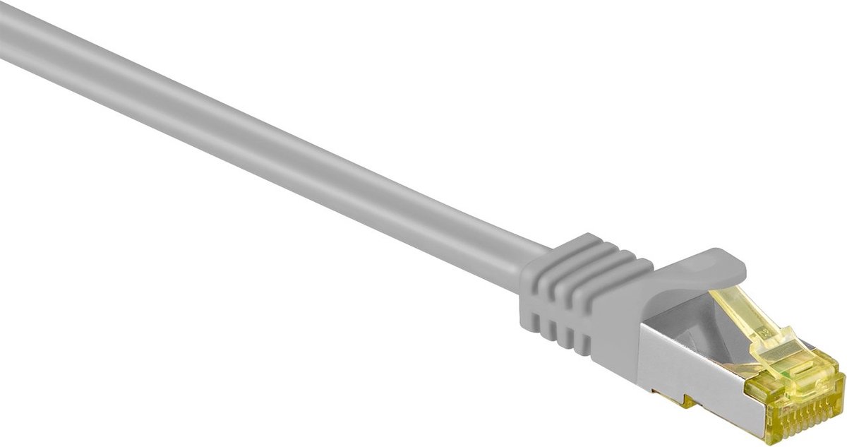 Wentronic 91585 - Cat 7 STP-kabel - RJ45 - 1 m - Grijs