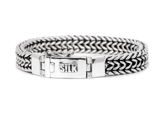 SILK Jewellery - Zilveren Armband - Eighty eight - 143.18 - Maat 18,0