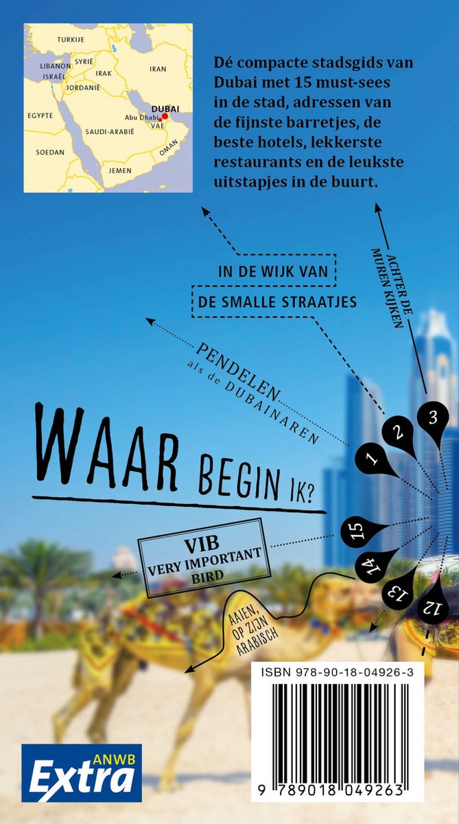 ANWB Extra - Dubai - back cover