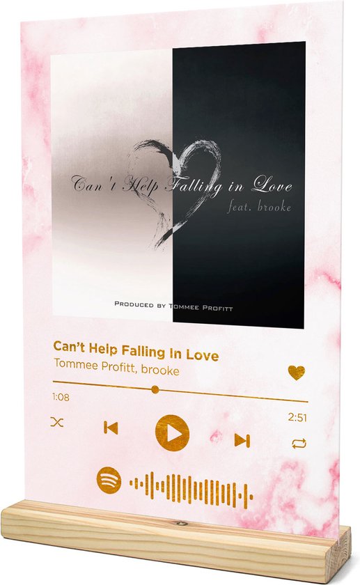 Songr Spotify Plaat Can't Help Falling In Love Tommee Profitt