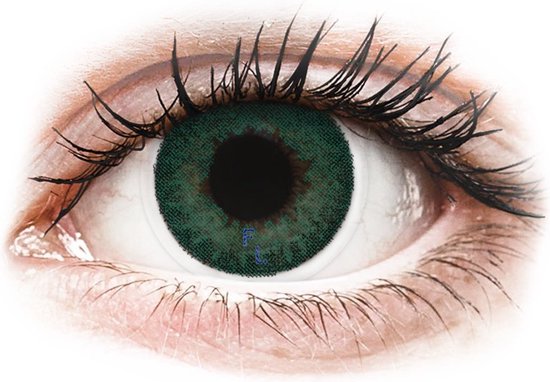 Freshlook Dimensions - Caribbean Aqua - 2 st - Kleurlenzen | bol