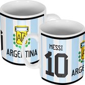 Argentinië Messi 10 Team Mok
