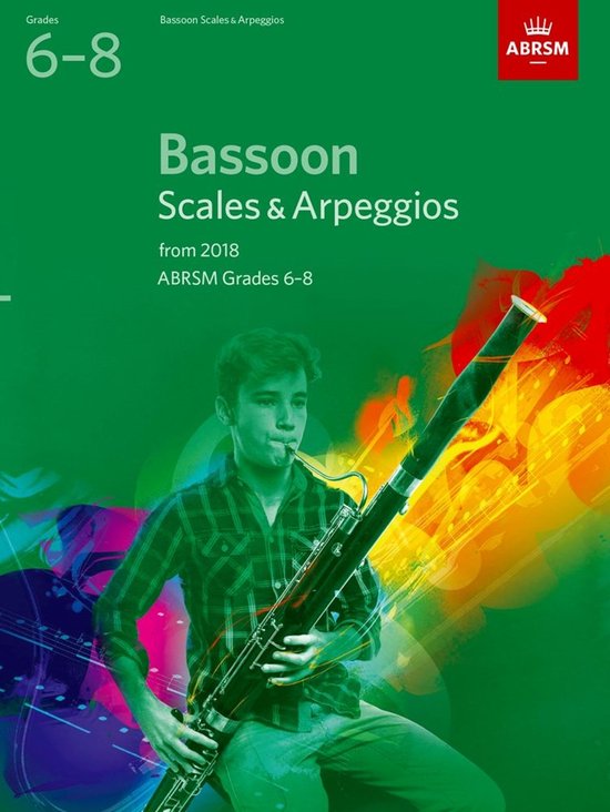 Bassoon Scales Arpeggios Grade 68 2018, Abrsm 9781848498990 Boeken