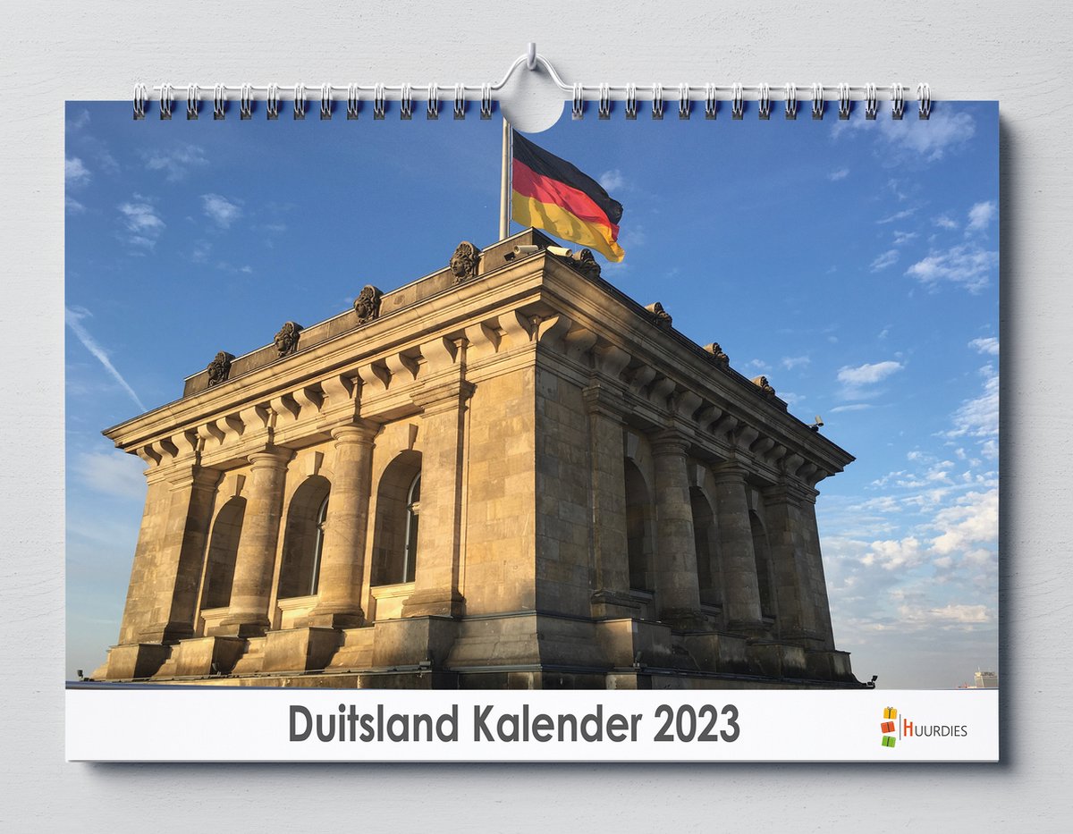 Duitsland kalender 2023 | 35x24 cm | jaarkalender 2023 | Wandkalender 2023