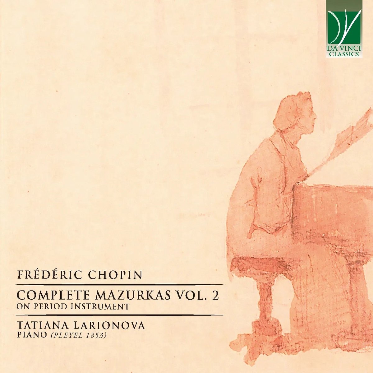 Tatiana Larionova - Chopin: Complete Mazurkas Vol. 2 (On Period Instruments) (CD)