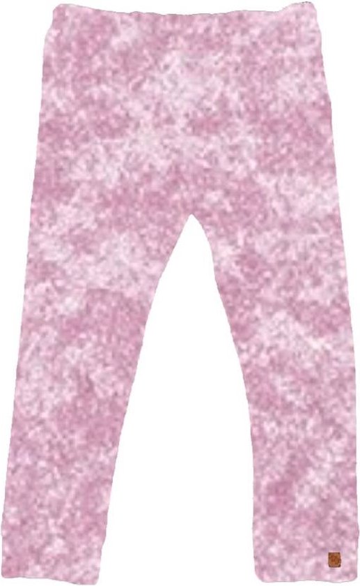 Legging velours roze