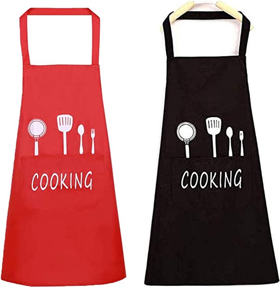 Keukenschort Set – Keuken Textiel Accessiores – Kitchen Apron – Chefs Kleding