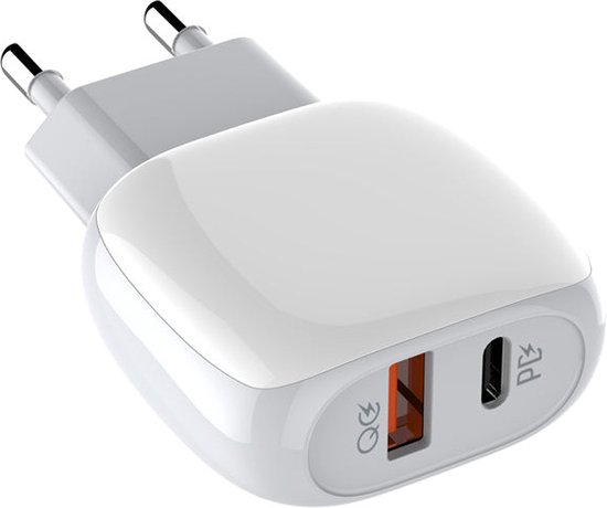 LDNIO A2313C PD à charge rapide et QC3. 0 chargeur Dual ports USB pour  Apple iPhone... | bol.com