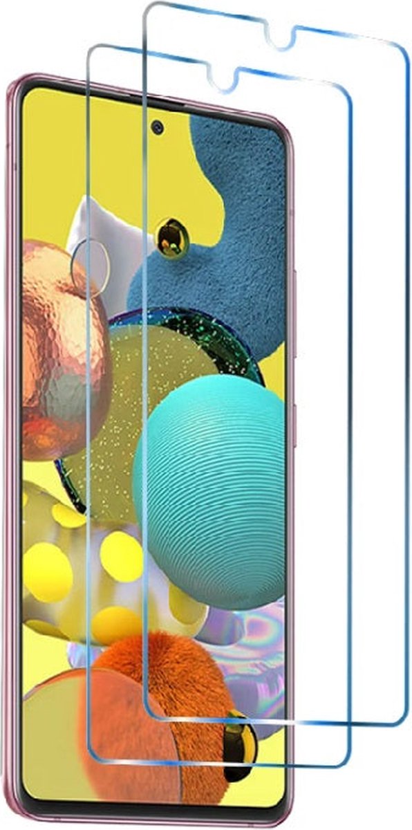 Samsung Galaxy S21 screenprotector 2 stuks - tempered glass - beschermlaag
