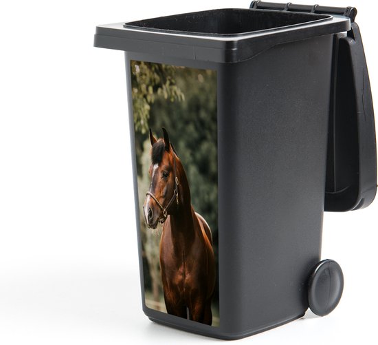 Container sticker Paard - Takken - Portret - 44x98 cm - Kliko sticker