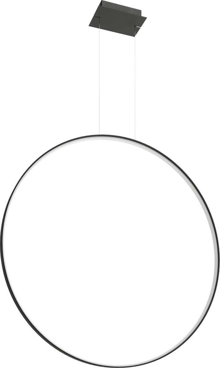 Light Your Home Amphora Hanglamp - - Metaal - 1xLED - Woonkamer - Eetkamer - Black