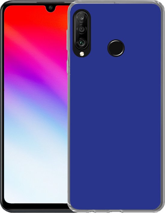 Coque Huawei P30 Lite - Blauw - Palette - Intérieur - Coque de téléphone en Siliconen