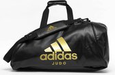 Judotas rugzak Adidas | zwart goud (Maat: S)