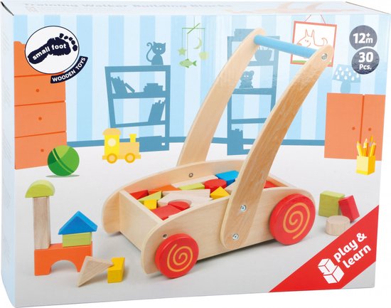 Small Foot - Loopwagen Bouwblokken van Small Foot — afbeelding 3