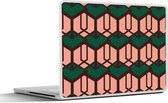 Sticker pour ordinateur portable - 17,3 pouces - Cube - Motifs - 3D - 40x30cm - Autocollants pour ordinateur portable - Skin pour ordinateur portable - Housse