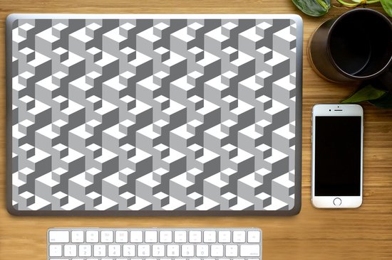 Autocollant pour ordinateur portable - 17,3 pouces - Motifs - Blocs - 3D - 40x30cm - Autocollants pour ordinateur portable - Skin pour ordinateur portable - Couverture