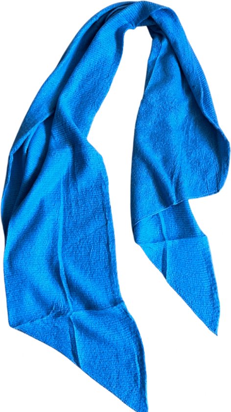 Hidzo Sjaal - 240cm X 70cm - Viscose - Blauw