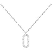 PD Paola Dames ketting 925 sterling zilver One Size Zilver 32022588