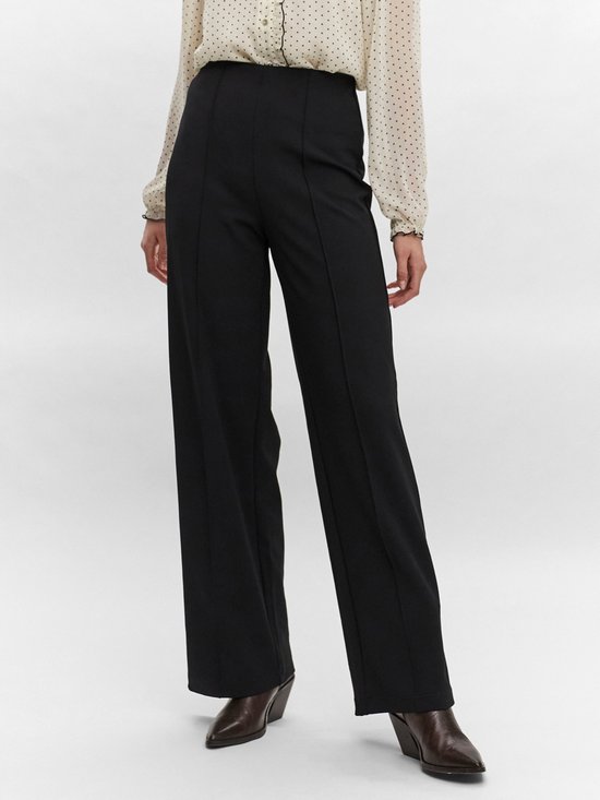 VERO MODA VMBECKY HR WIDE PULL ON PANT NOOS Dames Broeken - Maat XL X L34