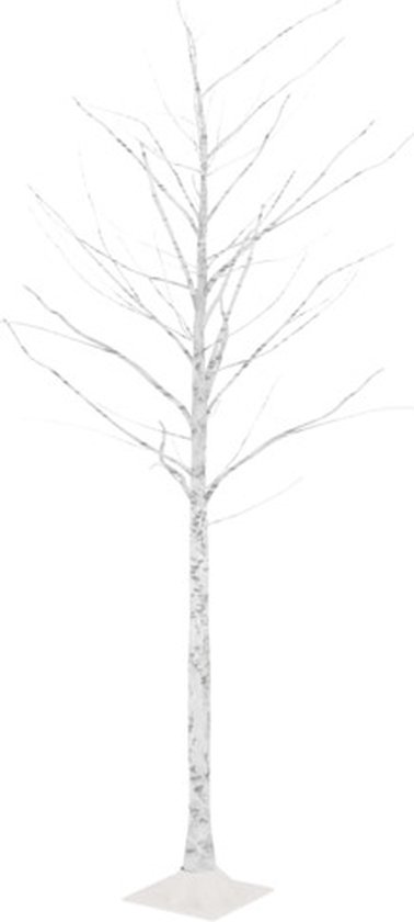 Verlichte Boom | Gloeiende Romantische Berk Versiering Met Timer,24 LED