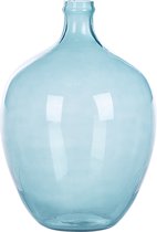 Beliani ROTI - Bloemenvaas - Blauw - Glas